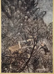 Up and down, up and down, Goblin, lead them up and down, illustration from 
